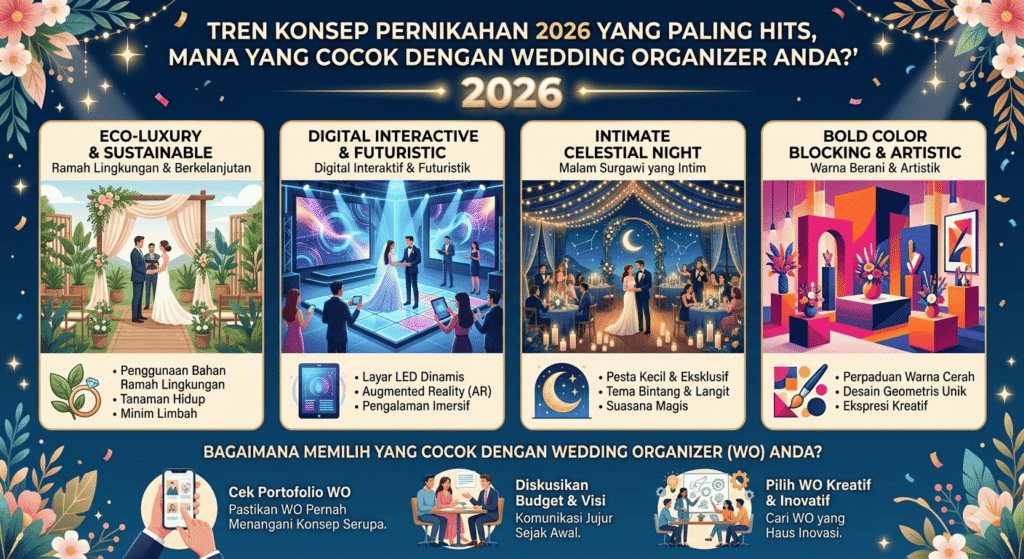 Tren Konsep Pernikahan 2026