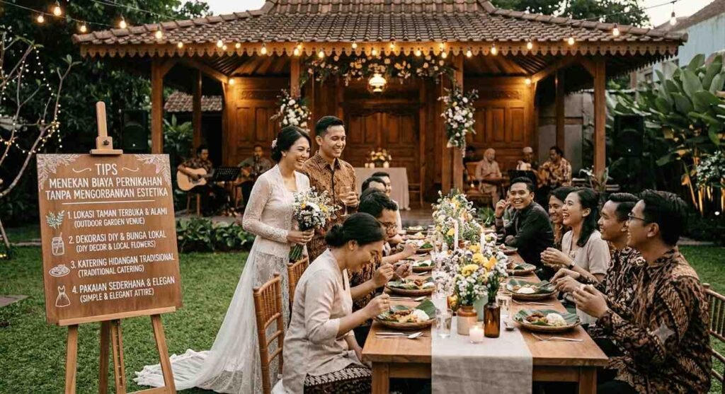 Tips Menekan Biaya Pernikahan Tanpa Mengorbankan Estetika Acara