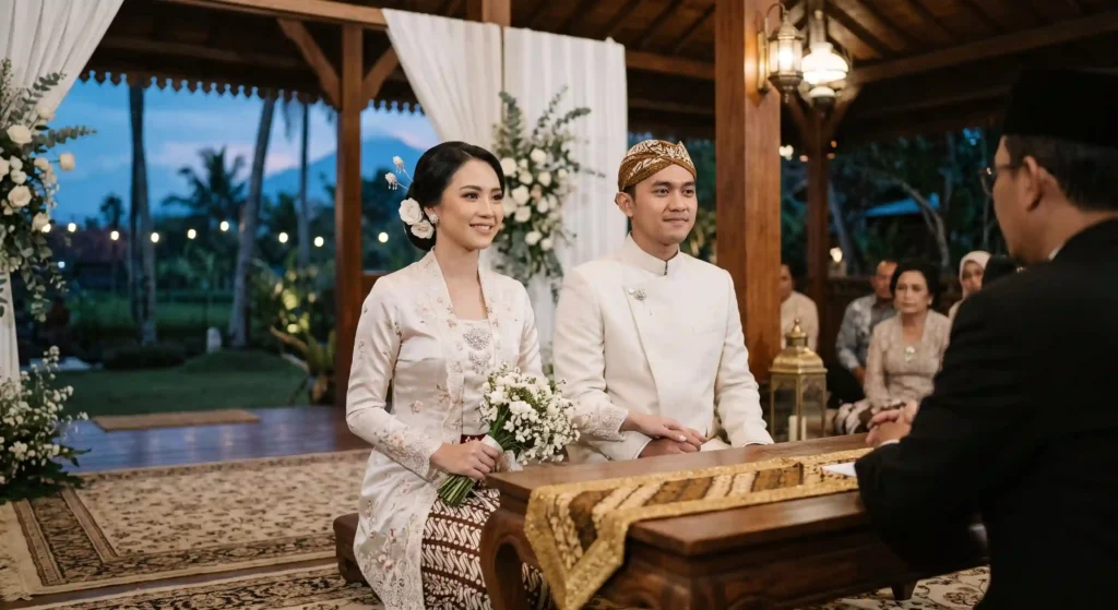 Pesona Kebaya Akad Modern Simple Elegan: Pilihan Tepat untuk Momen Suci Anda